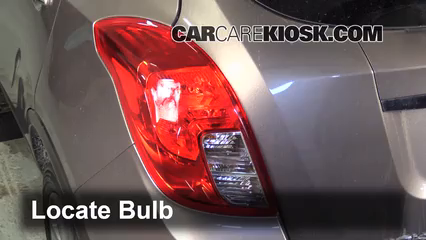 2014 Buick Encore 1.4L 4 Cyl. Turbo Luces Luz de freno (reemplazar foco)